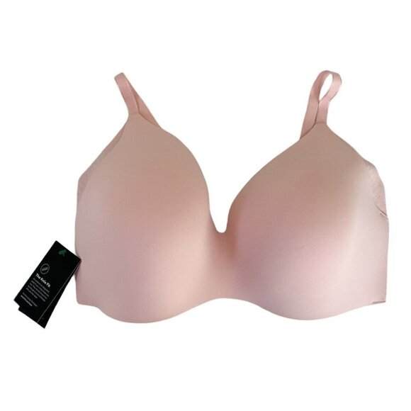 Knix Bra Wing Woman Contour Bra Woman's Sz 8+ ( 40F 42E 42F) Rose Water Pink NWT - Picture 1 of 9